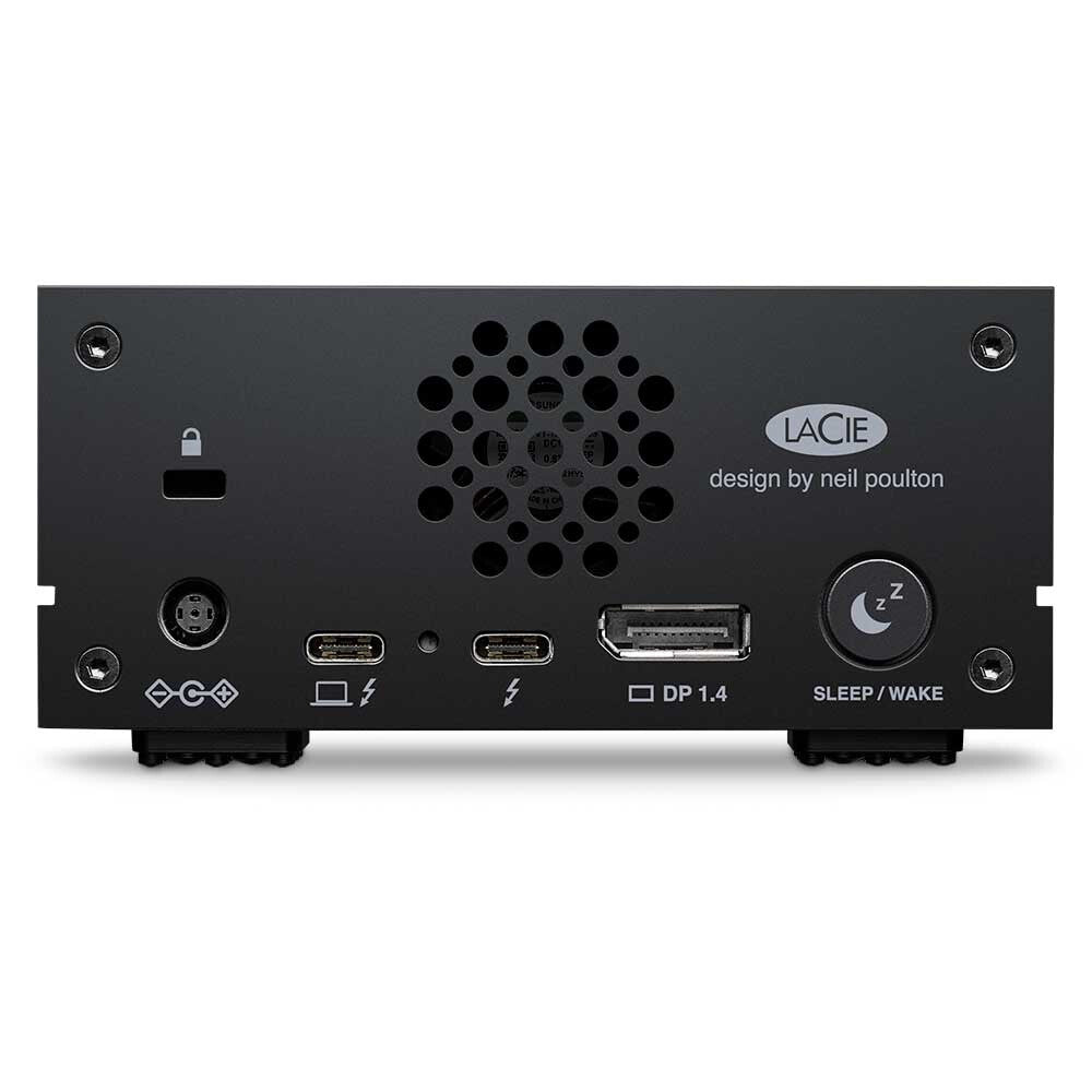 LaCie 1big Dock external hard drive 8 TB 7200 RPM 3.5" USB Type-A 3.2 Gen 1 (3.1 Gen 1) Black