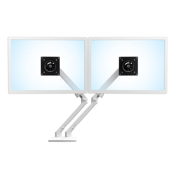 Ergotron MXV DESK DUAL MONITOR ARM 61 cm (24") White