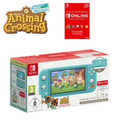Nintendo Switch Lite Animal Crossing: New Horizons Timmy & Tommy Aloha Edition + Switch Online Individual 12-Month (365-Day) Membership portable game console 14 cm (5.5