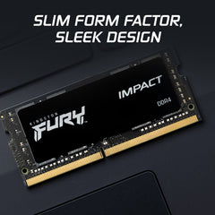 Kingston Technology FURY 32GB 3200MT/s DDR4 CL20 SODIMM (Kit of 2) Impact