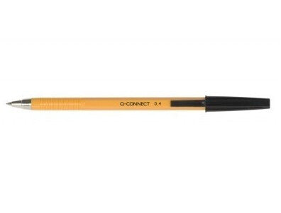 Q-CONNECT KF34046 ballpoint pen Black Stick ballpoint pen Fine 20