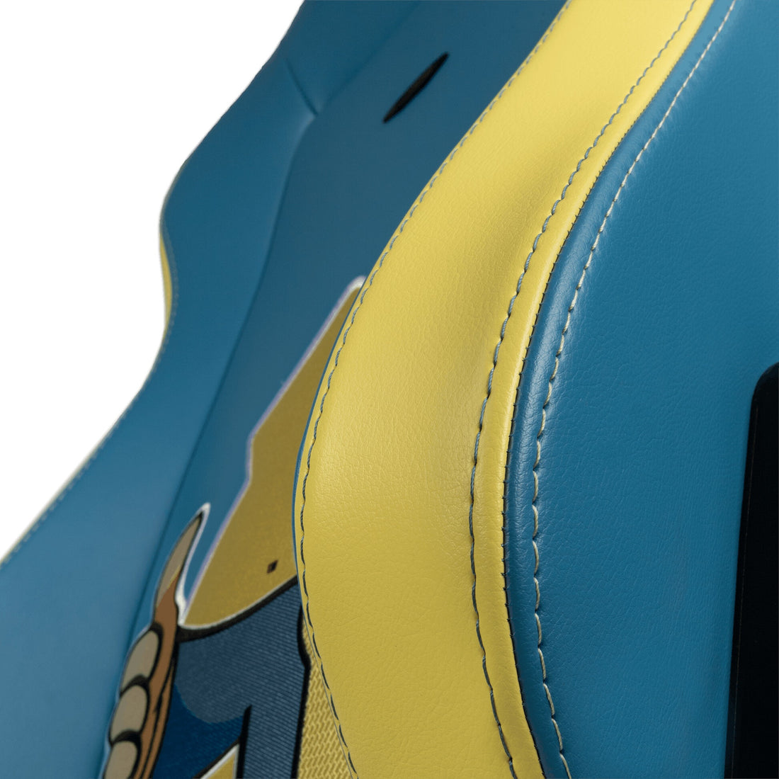 noblechairs HERO Gaming Chair - Fallout Vault-Tec Edition - Blue/Yellow - image 10