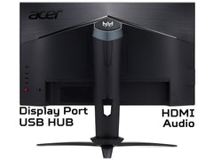Acer Predator XB273GXbmiiprzx 27 inch FHD Gaming Monitor (IPS Panel, G-SYNC Compatible, 240Hz, 1ms, HDR 400, Height Adjustable Stand, DP, HDMI, USB Hub, Black)