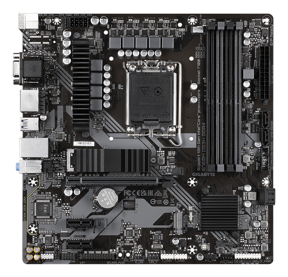 GIGABYTE B760M DS3H DDR4 Motherboard - image 3