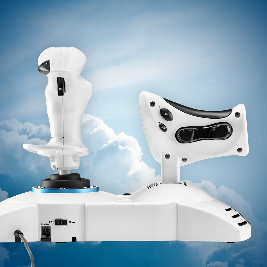 Thrustmaster T.Flight Hotas One Microsoft Flight Simulator Edition Black, White USB Joystick + engine control - image 10