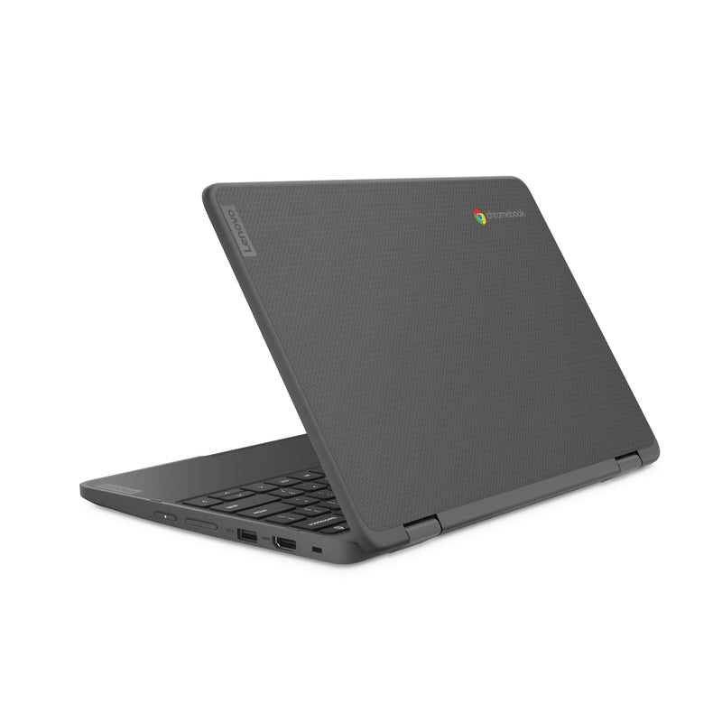 Lenovo 300e Yoga Chromebook Gen 4 MediaTek Kompanio 520 29.5 cm (11.6") Touchscreen HD 8 GB LPDDR4x-SDRAM 64 GB eMMC Wi-Fi 6 (802.11ax) ChromeOS UK English Grey