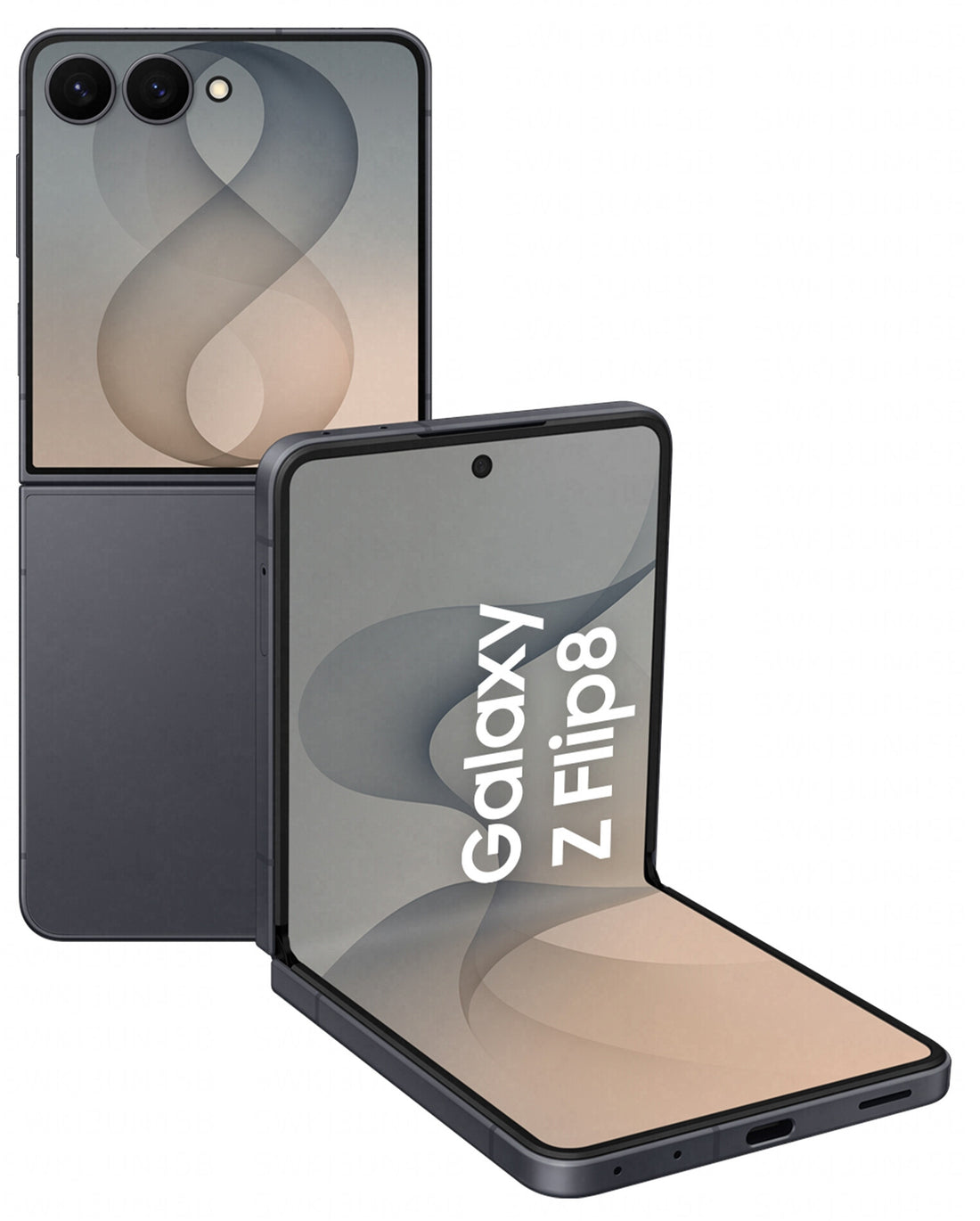 Samsung Galaxy Z Flip8 6.9" Dual SIM 5G USB Type-C 12 GB 256 GB 4300 mAh Graphite