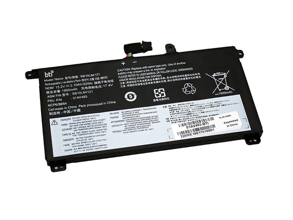 BTI 00UR892 compatible 32Wh 4-cell battery for THINKPAD T570