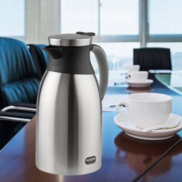 ADDIS 517469 carafe/jug/bottle 2 L Black, Stainless steel - image 3