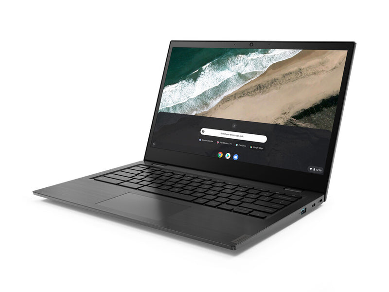 Lenovo Chromebook S345-14AST AMD A4 A4-9120C 35.6 cm (14") Full HD 4 GB DDR4-SDRAM 32 GB eMMC Wi-Fi 5 (802.11ac) ChromeOS Grey