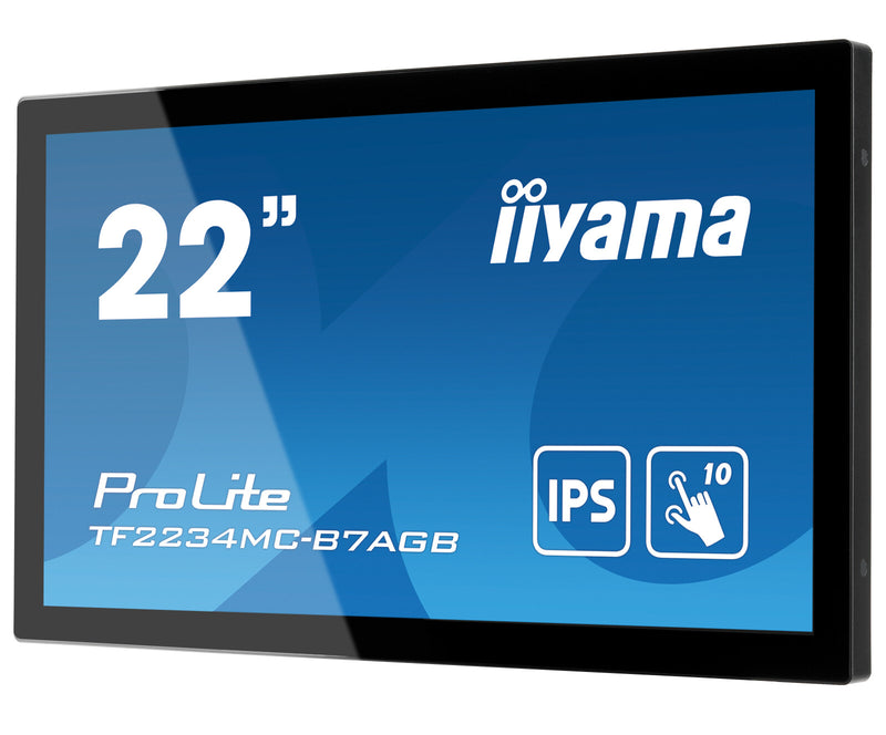 iiyama ProLite TF2234MC-B7AGB computer monitor 54.6 cm (21.5") 1920 x 1080 pixels Full HD LED Touchscreen Multi-user Black