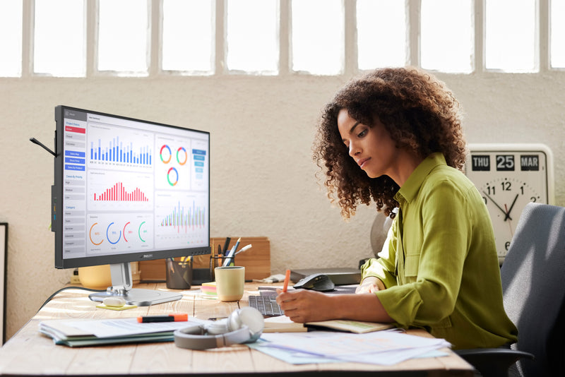 Philips 5000 series 27B2G5601/00 computer monitor 68.6 cm (27") 2560 x 1440 pixels Quad HD LCD Black