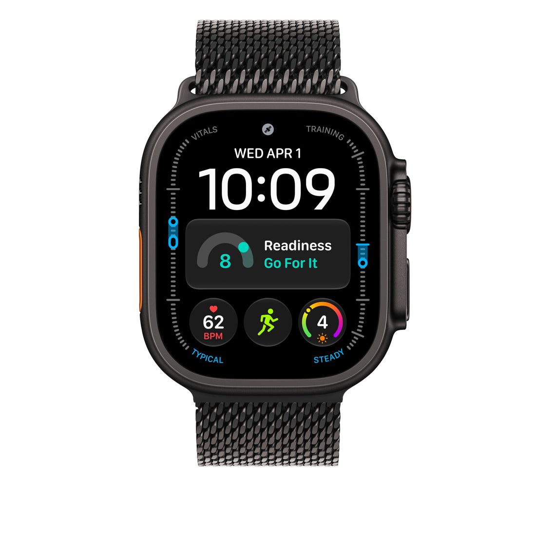 Apple 49mm Black Titanium Milanese Loop - Large - image 3