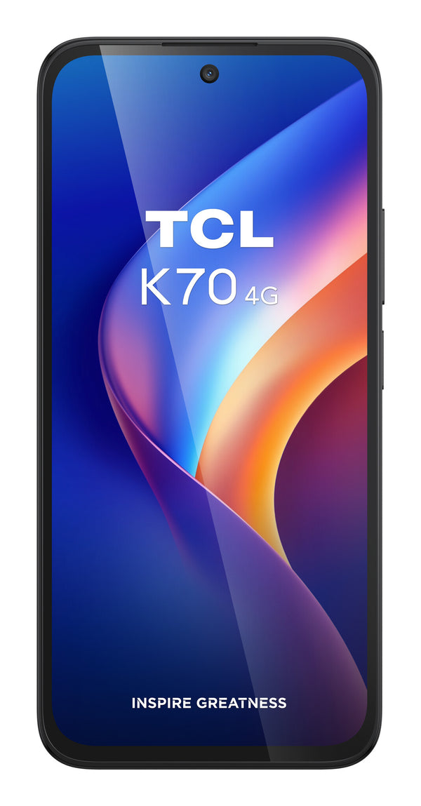 TCL K70 4G 17.3 cm (6.8") Hybrid Dual SIM Android 16.0 USB Type-C 4 GB 128 GB 5200 mAh Black