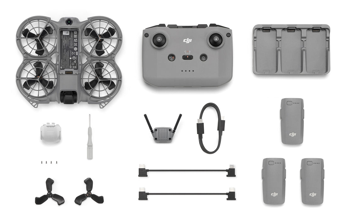 DJI Neo 2 Fly More Combo 4 rotors Quadcopter 12 MP 2688 x 1512 pixels 1606 mAh Black, Grey - image 7
