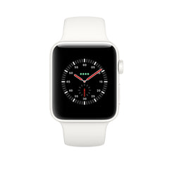 Apple Watch Edition OLED 38 mm Digital 272 x 340 pixels Touchscreen 4G White Wi-Fi GPS (satellite)