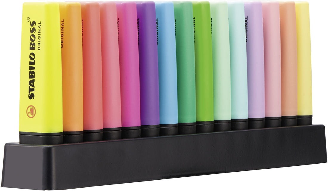 STABILO BOSS ORIGINAL marker 15 Chisel tip Multicolour - image 6