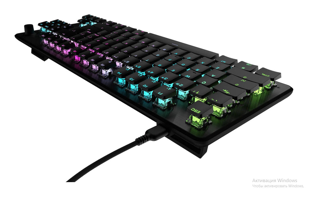 Turtle Beach Vulcan II TKL Black RGB Tenkeyless Mechanical PC Gaming Keyboard – UK Layout, Hot-Swappable - image 6