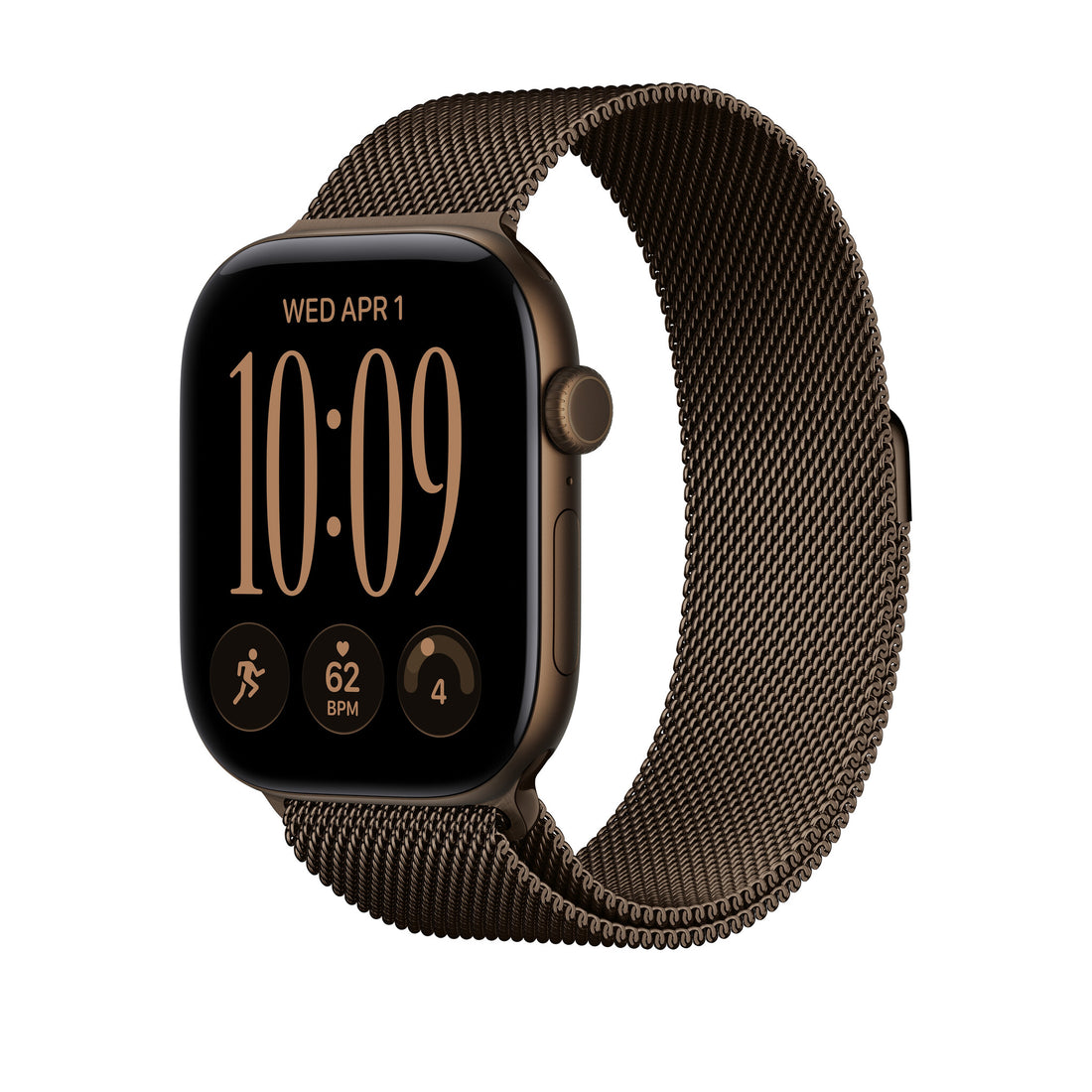 Apple 46mm Dark Bronze Milanese Loop - M/L - image 2