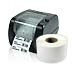 Wasp WPL305 2.25" X 0.75" TT LABELS 5"OD (4 ROLLS) White