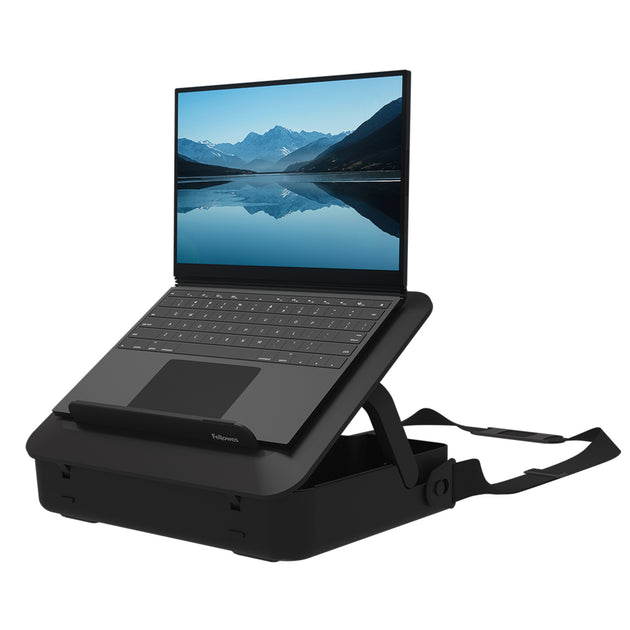 Fellowes Laptop Carry Case with Built-in Laptop Stand - Breyta Lockabl ...