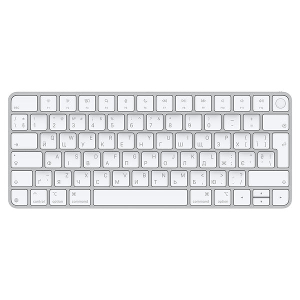 Apple Magic Keyboard with Touch ID for Mac models with silicon (USB–C) - Ukrainian