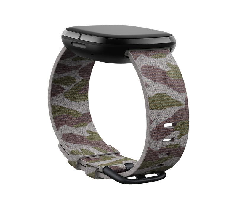 Fitbit FB174WBGNS Smart Wearable Accessories Band Camouflage Aluminium, Synthetic