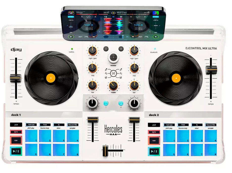 Hercules DJControl Mix Ultra White - image 2