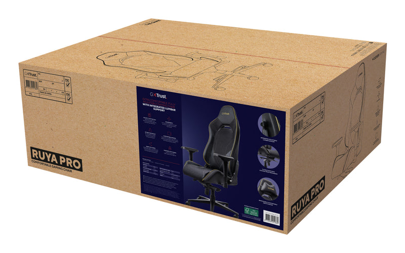 Trust GXT 721 Ruya Pro Universal gaming chair Black