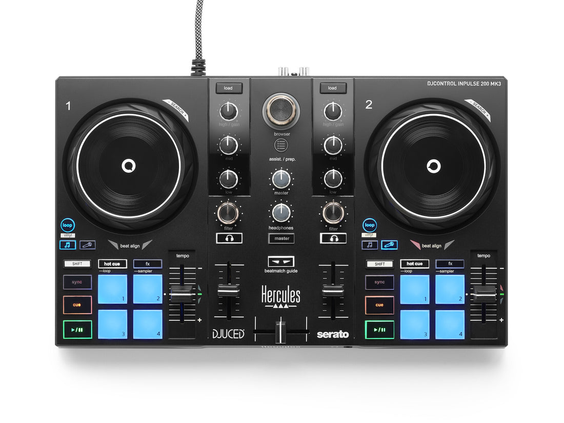 Hercules DJControl Inpulse 200 MK3 2 channels Black - image 6