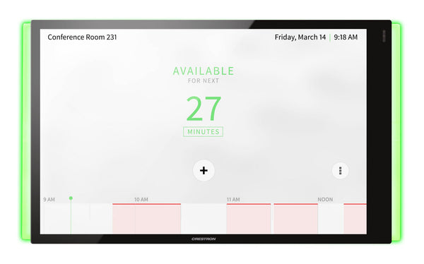 Crestron TSS-1070-B-S-LB KIT meeting room display 25.6 cm (10.1") 1920 x 1200 pixels 802.11a, 802.11b, 802.11g, Wi-Fi 4 (802.11n), Wi-Fi 5 (802.11ac) Plastic Bluetooth