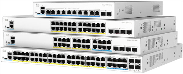 Cisco Catalyst 1300X 8-port 5GE 40-port GE Managed L2/L3 Gigabit Ethernet (10/100/1000) Power over Ethernet