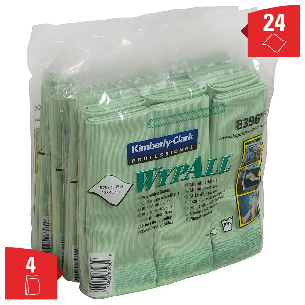 WypAll 8396 cleaning cloth Microfibre Green 6