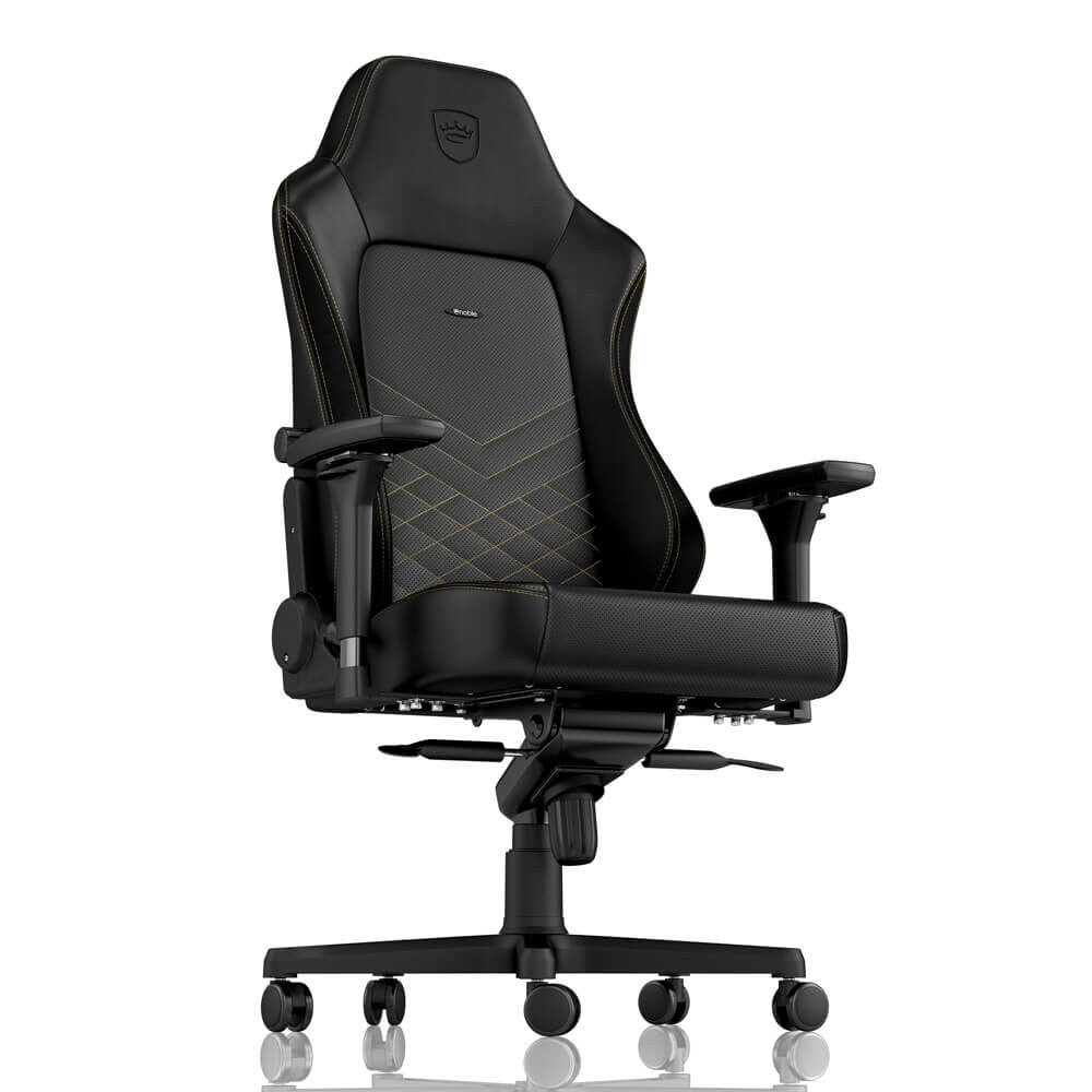 noblechairs HERO Gaming Chair - Black/Gold - image 2