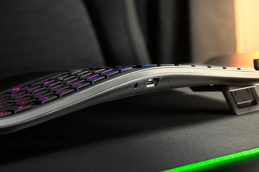 Razer Pro Type Ergo keyboard Universal USB + RF Wireless + Bluetooth QWERTY US English Black - image 5