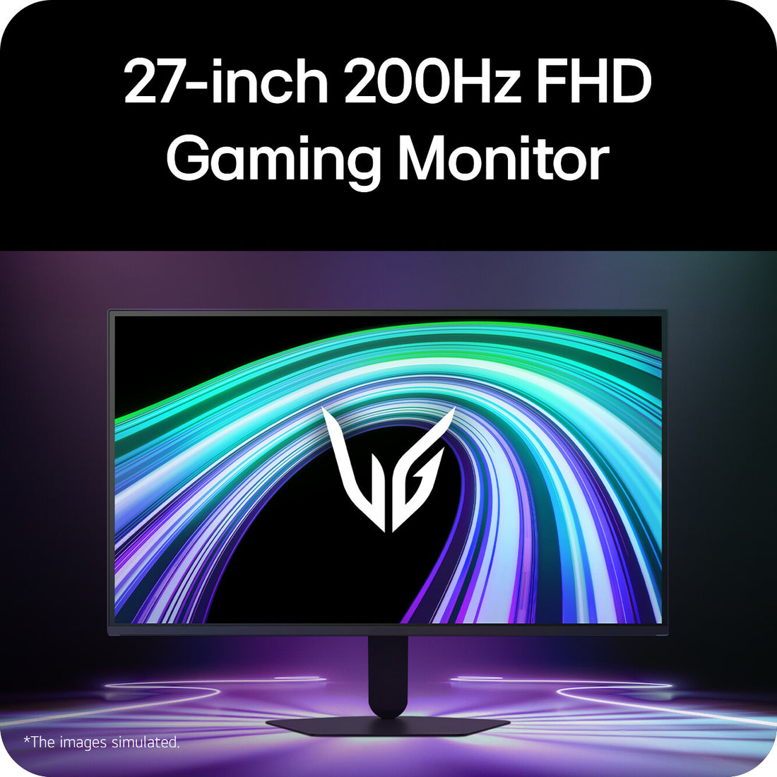 LG UltraGear G5 27G523B-B, 27" Full-HD IPS, 200Hz, 1ms Gaming Monitor - image 2