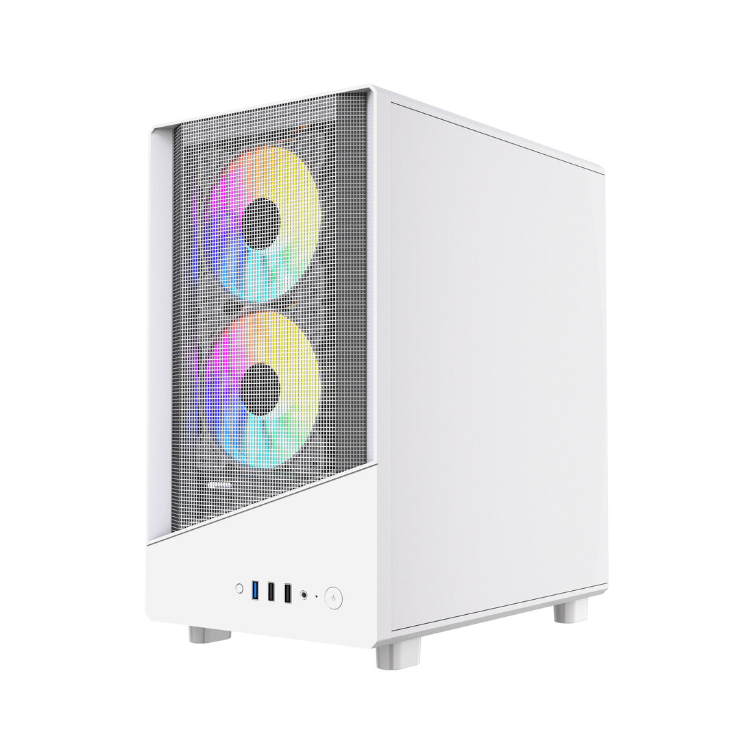 VIDA SPIRE M MATX WHITE GAMING CASE Micro Tower - image 8
