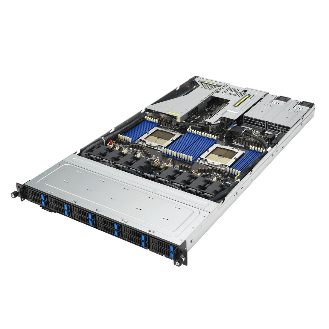 ASUS RS700A-E12-RS12U Socket SP5 Rack (1U) Black, Steel - image 4