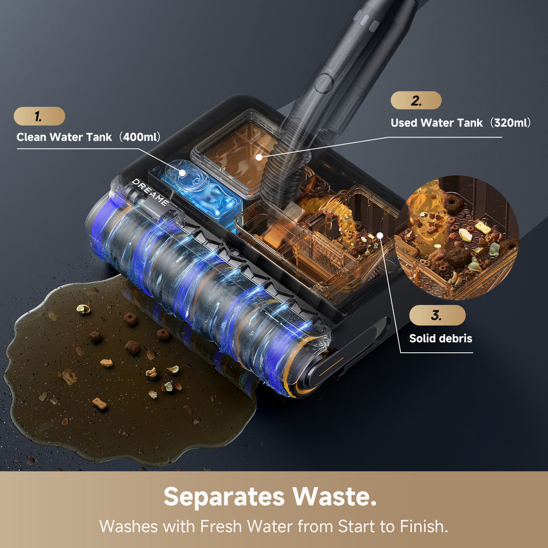 Dreame Z30 Pro Aqua Stick Vacuum - image 7
