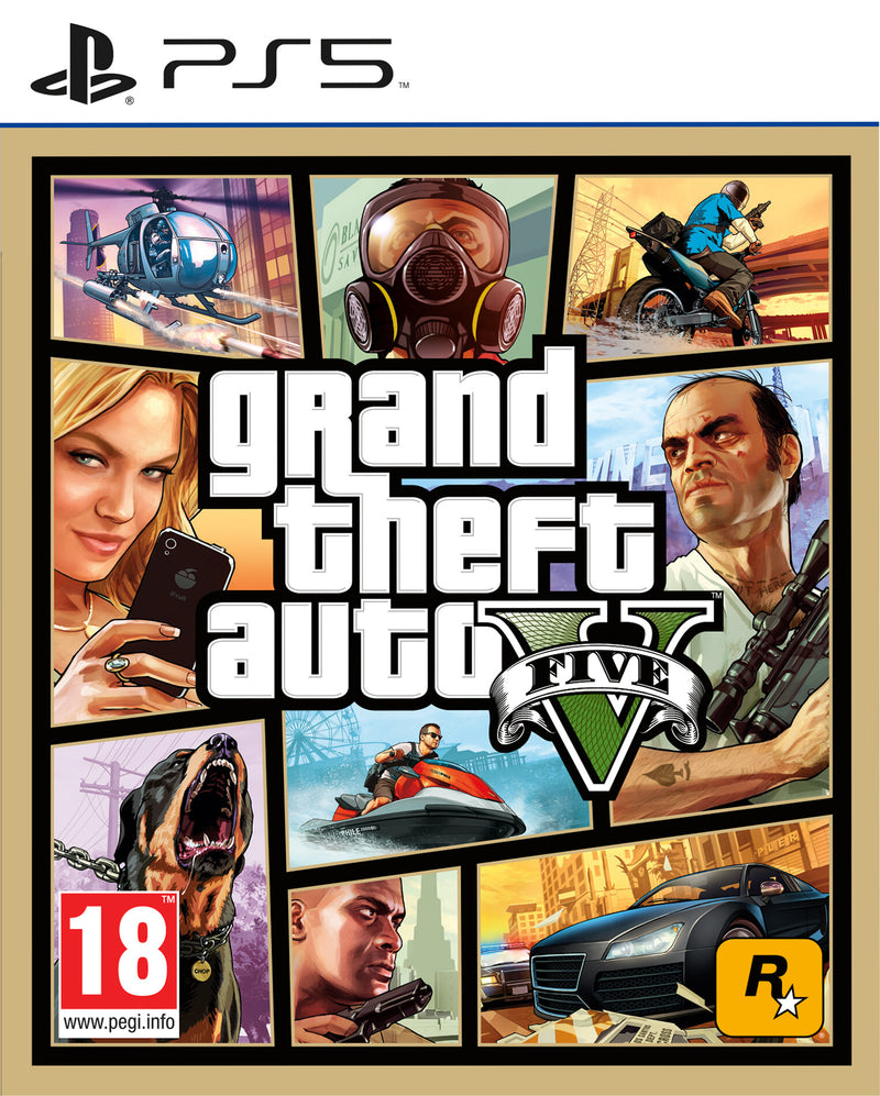 Rockstar Games Grand Theft Auto V Standard German, English, Spanish, French, Italian PlayStation 5