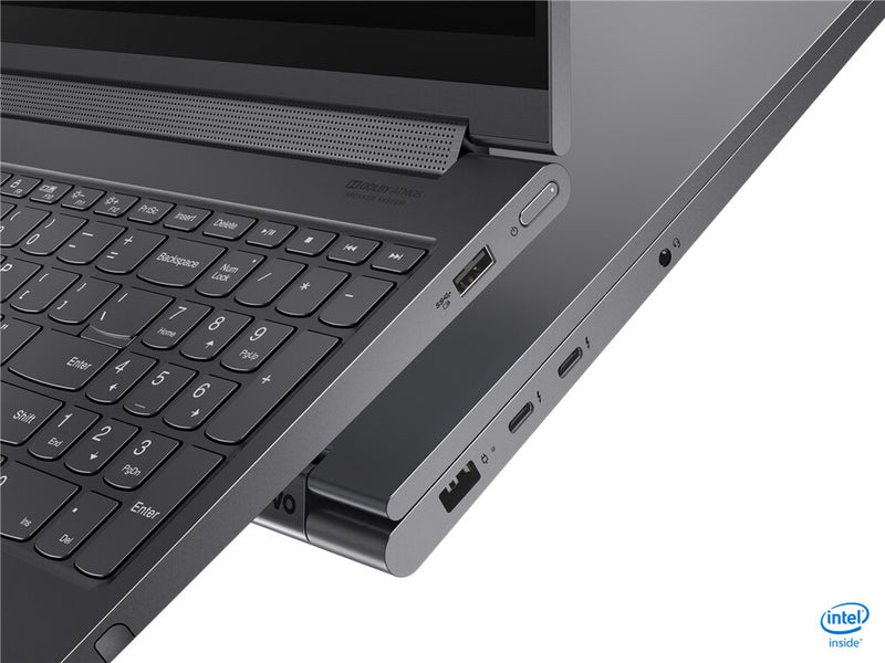 Lenovo Yoga 9 15IMH5 Intel® Core™ i9 i9-10980HK Hybrid (2-in-1) 39.6 cm (15.6") Touchscreen 4K Ultra HD 16 GB DDR4-SDRAM 1 TB SSD NVIDIA® GeForce® GTX 1650 Ti Wi-Fi 6 (802.11ax) Windows 10 Home Grey