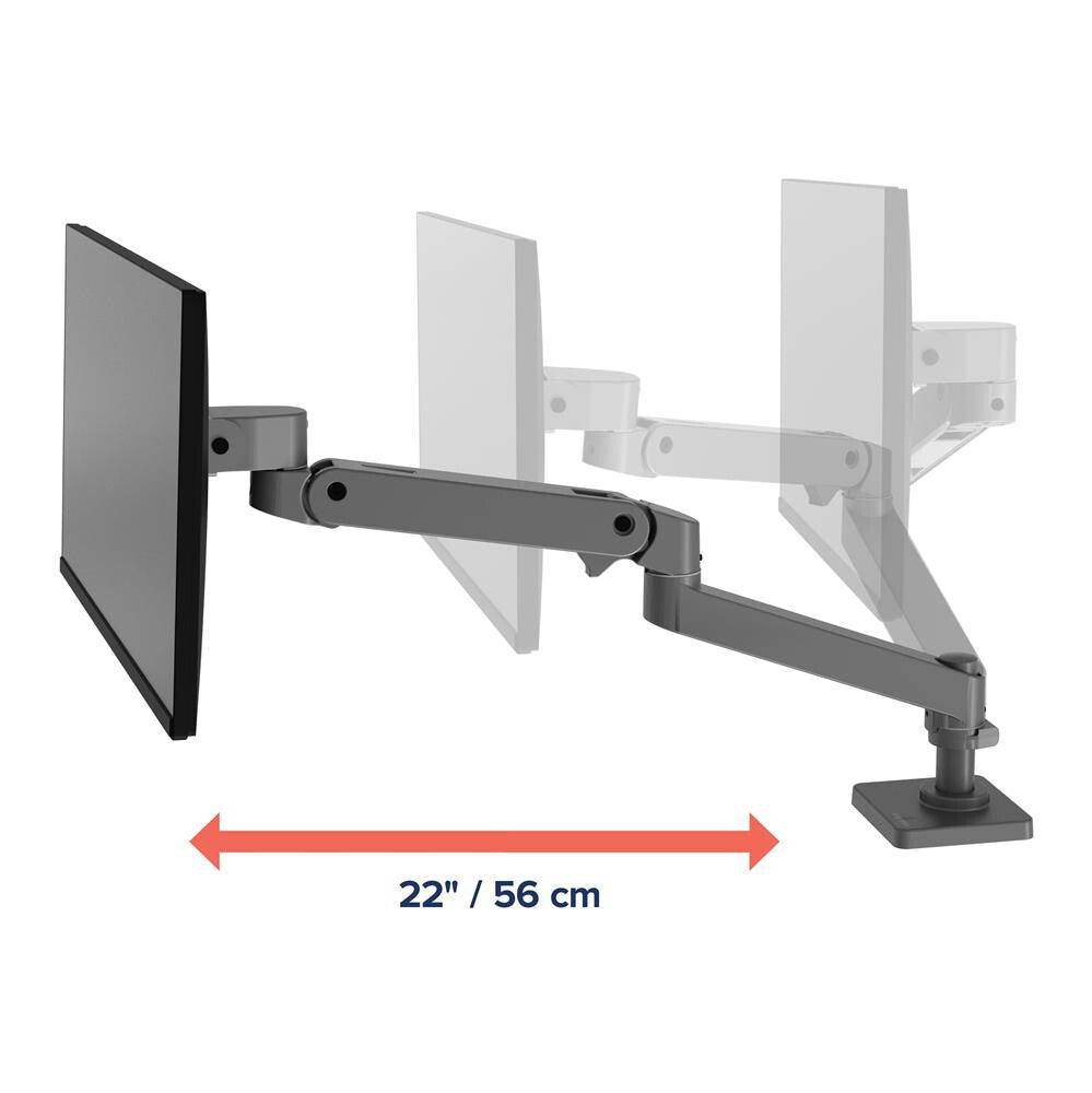 Ergotron LX Pro Series 45-712-293 monitor mount / stand 34" Desk Dark Grey - image 5
