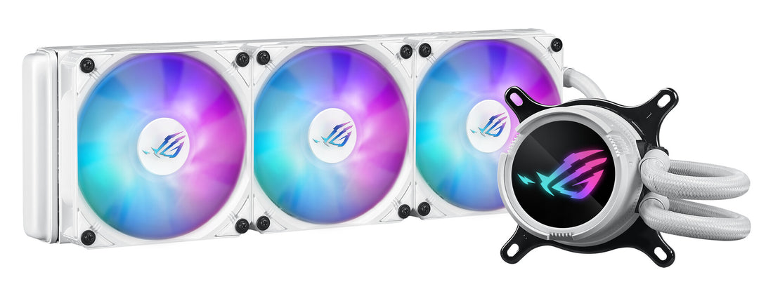 ASUS ROG Strix LC III 360 ARGB White Edition Processor All-in-one liquid cooler 12 cm - image 2
