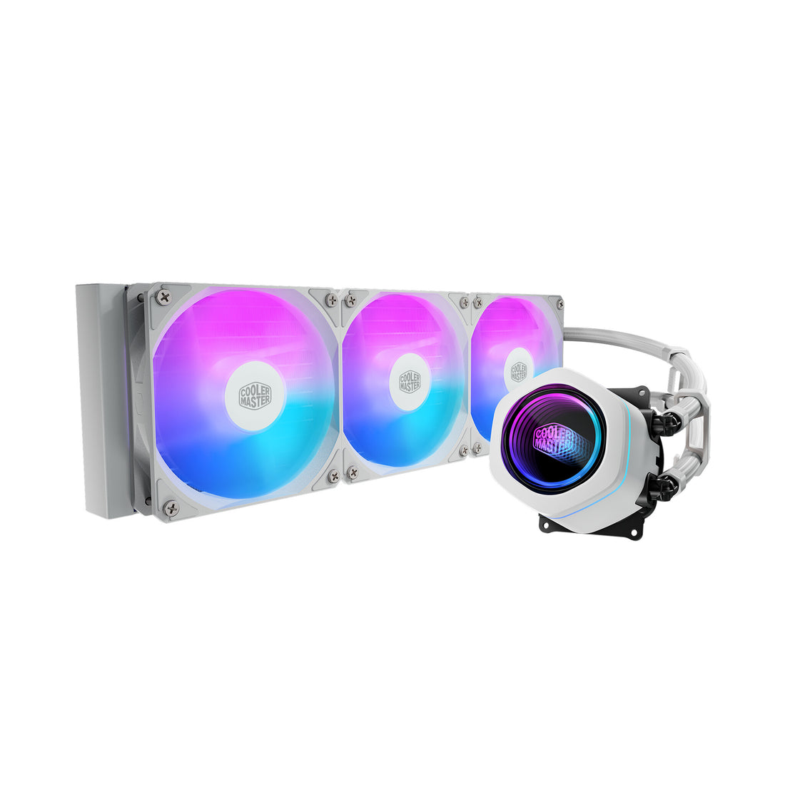 Cooler Master MasterLiquid Core Nex Processor All-in-one liquid cooler 12 cm White