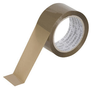 Q-CONNECT KF27010 duct tape 66 m Polypropylene (PP) Brown