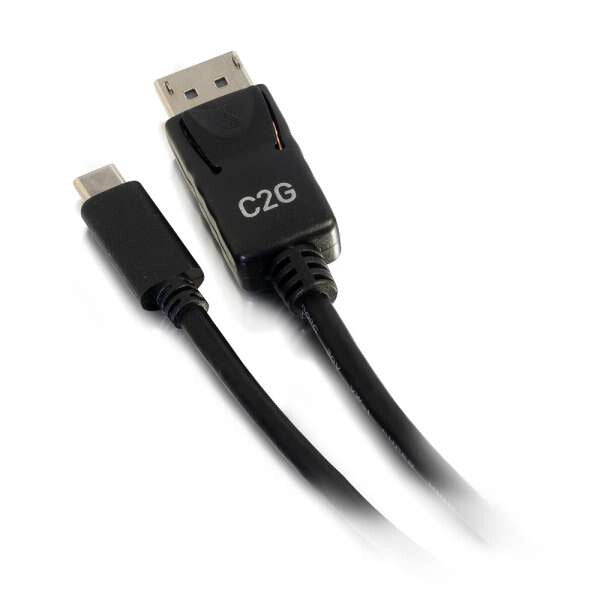 C2G 3.7m (12ft) USB C to DisplayPort Adapter Cable Black - 4K Audio / Video Adapter
