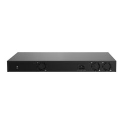 SilverNet SIL 534C24MP network switch Managed L2+ Gigabit Ethernet (10/100/1000) Power over Ethernet (PoE) 19U Black