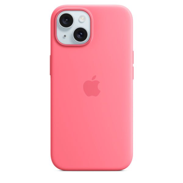 Apple iPhone 15 Silicone Case with MagSafe - Pink