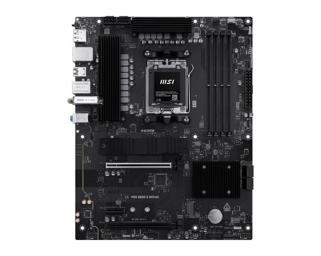 MSI PRO B850-S WIFI6E motherboard AMD B850 Socket AM5 ATX