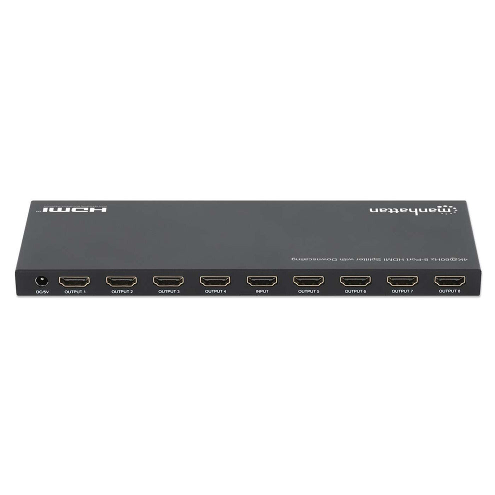 Manhattan 4K@60Hz 8-Port HDMI Splitter with Downscaling, Splits One HDMI Input to Eight HDMI Outputs (1x8) - image 8